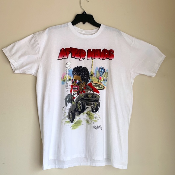 The Weeknd After Hours Xo Mens XL Readymade White Short Sleeve T Shirt - Main Image